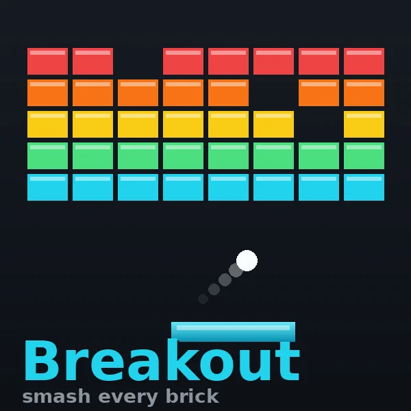 Breakout — Classic Brick Breaker Game