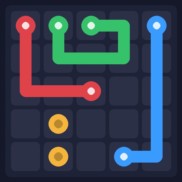 Flow Connect — Connect the Dots Pipe Puzzle Online