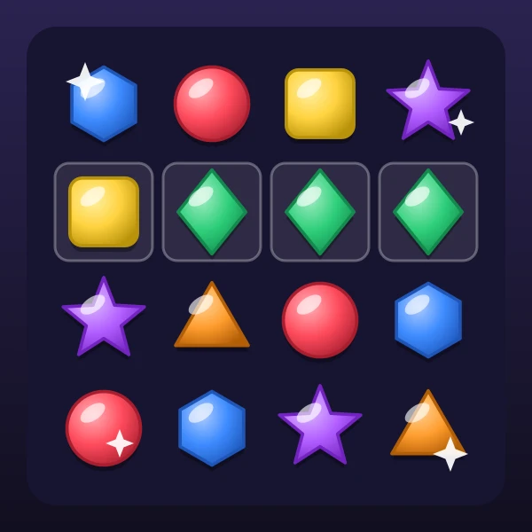 Gem Match — Free Match-3 Gem Puzzle Game to Play Online