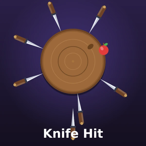 Knife Hit — Free Online Knife-Throwing Arcade Game