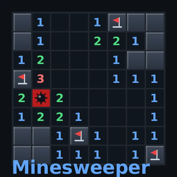 Minesweeper — Classic Logic Puzzle Online