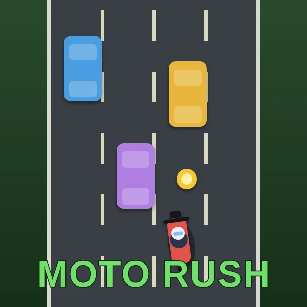 Moto Rush — Motorcycle Highway Traffic Racing Game