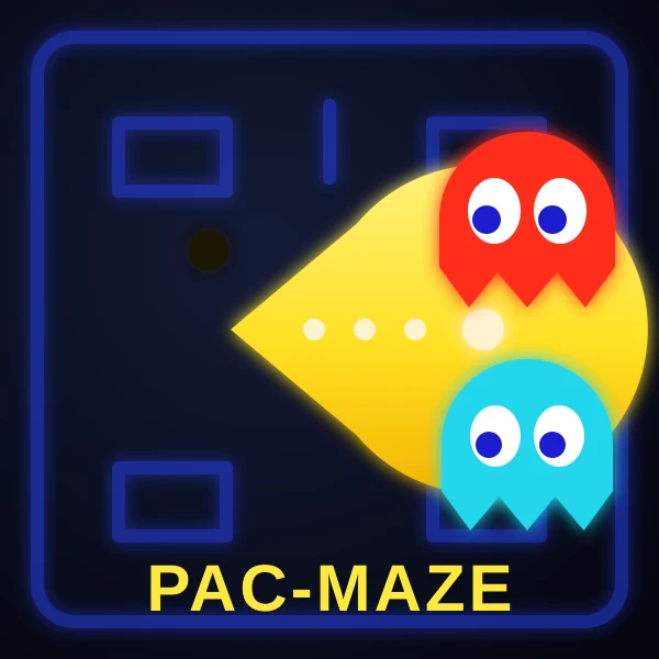 Pac-Maze — Classic Arcade Maze Chase Game, Free Online