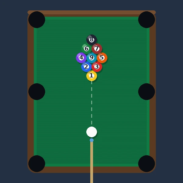 Pool — Free Online 9-Ball Billiards, Clear the Table