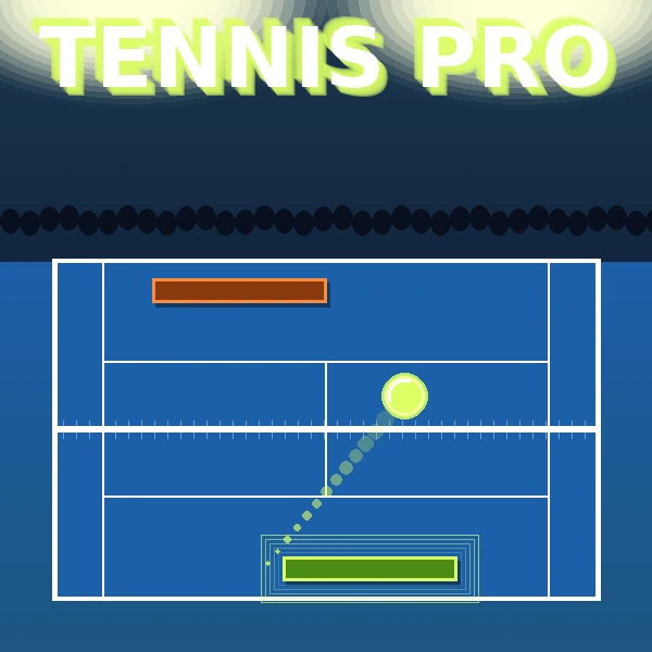 Tennis — Top-Down Arcade Match vs AI